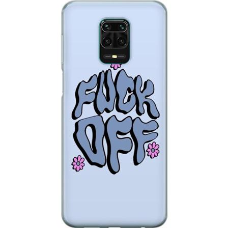 Xiaomi Redmi Note 9 Pro Gjennomsiktig deksel Fuck Off