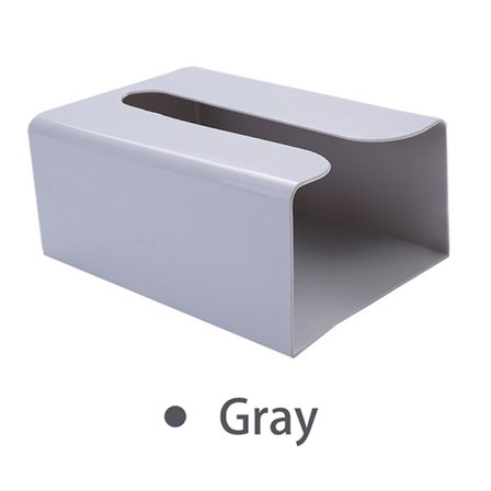 Tissue Box Självhäftande Tissue Box Servetthållare Väggmonterad