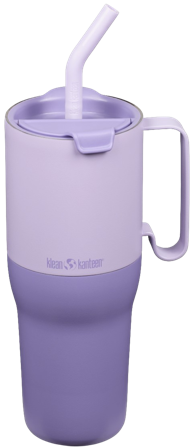 Klean Kanteen Rise Tumbler Flip Lid w Straw 1 L Orchid Bloom