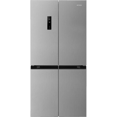 Smeg FQI48KD French Door køleskab, sølv | KitchenOne