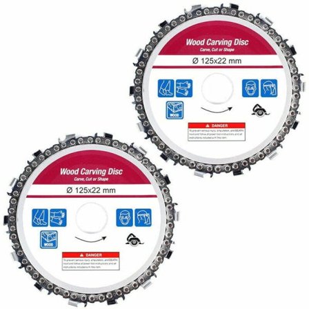 2 kpl 5 tuuman kulmahiomaketjulevy kulmahiomaketjulevy puunveistoterä pyöreä saha keskiosa sopii työkaluhuoneeseen