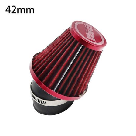 Motorsykkel Luftfilter Nakke Luftfilter 42MMRED RØD