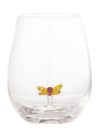 Bloomingville Misa Drinking Glass - Nude - Ø9XH12CM