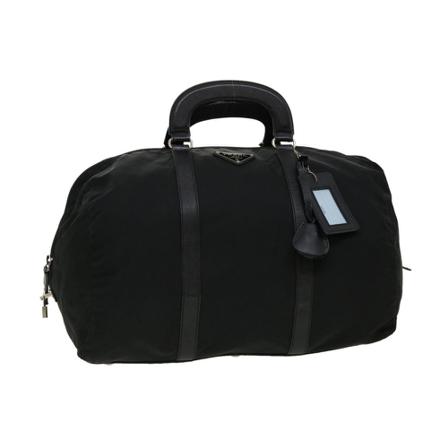 Prada Vintage, Weekend Bags Zwart, unisex, Maat:ONE Size