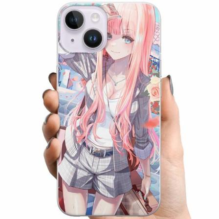 Apple Iphone 14 Plus Tpu Mobilskal Anime Girl Cute