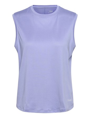 Laser Mesh Muscle Tank Blue Casall