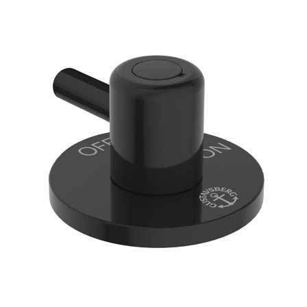 Gustavsberg Epic Stengeventil Svart, Kjøkken