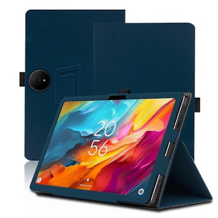 For TCL Nxtpaper 14 14.3-tommers Skin Texture All Inclusive Leather Tablet Beskyttelsesetui Med Stativ