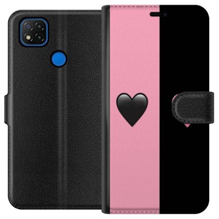 Yhteensopiva Lompakkokotelo Xiaomi Xiaomi Redmi 9C Sydämet