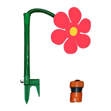 Dansende blomster Sprinkler Solsikkebruser RØD