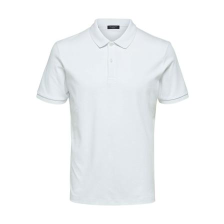 Selected Homme, Polo Shirt Biały, Mężczyzna, Rozmiar: S