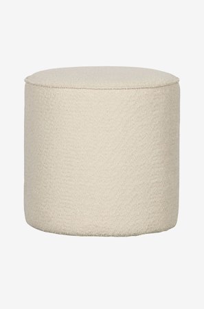 WOOOD - Hög puff Sara - Beige - Fotpallar & puffar - Från Homeroom