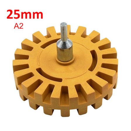 Bil pneumatisk gummisuddargummi Wheel Pad Gummi Disk Dekal Eraser