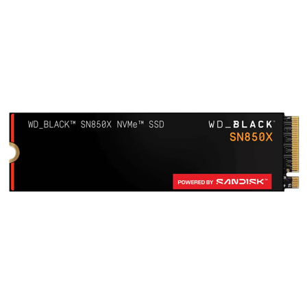 WD Black SN850X NVMe SSD 4TB - SanDisk WD_BLACK SN850X NVMe SSD 4TB