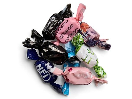 BORGSTENA OF SWEDEN Tvistad Kola Lakrits 5 kg/FP - Lyreco - Profilsortiment - Mat och godis - Karameller