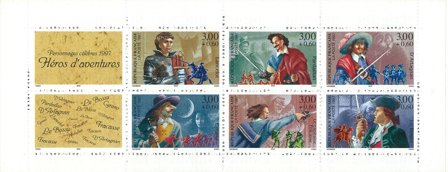 Frankrig 1997 - YT nr. BC3121A - Berømte Personer hæfte