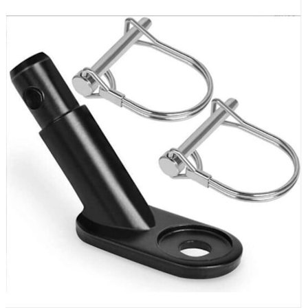 Koblingsfeste for tilhenger til Instep og Schwinn sykler, flate og vinklede koblinger