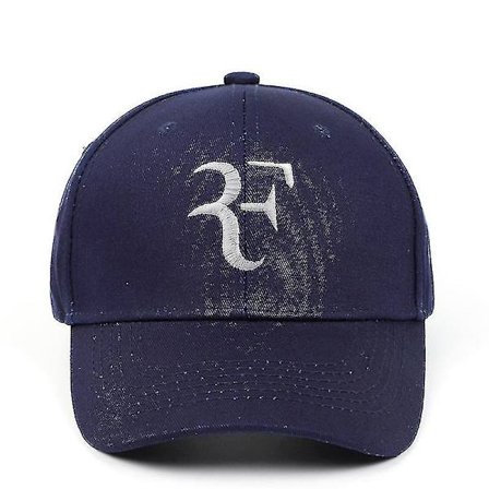 Federer Tennis Fan Broderet Baseball Cap Udendørs Sports Hat Casual Peaked Cap (FMY)