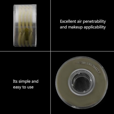 Osynlig Dubbel Ögonlockstejp Klistermärken Makeup