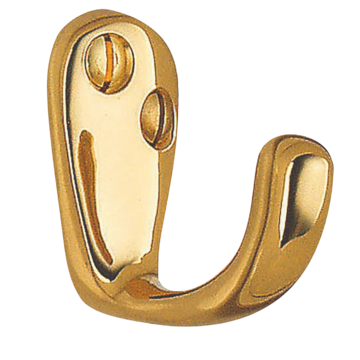 Smedbo Enkelkrok Mässing 38mm