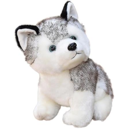 Elävänhenkinen siperianhusky-pehmolelu - Pehmolelulahja lapsille(30cm)
