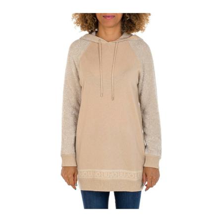 Liu Jo, Hoodies Beżowy, Kobieta, Rozmiar: S