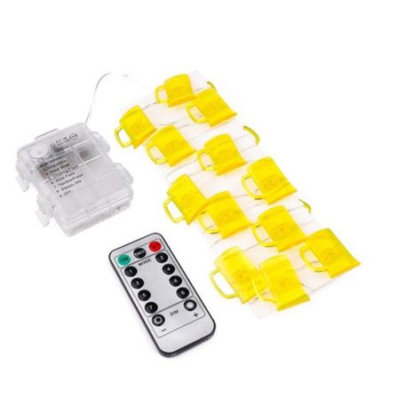 Öl ljusslingor St. Patrick's Day dekoration 9,8 fot med