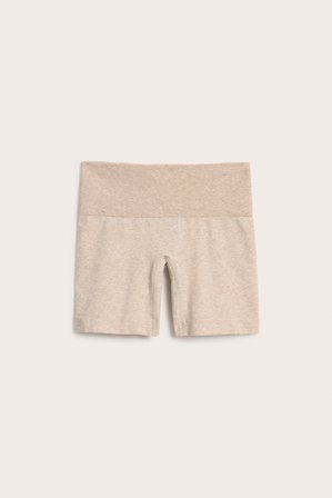 Kappahl | Shortstrosor Melerad beige S | Melerad beige
