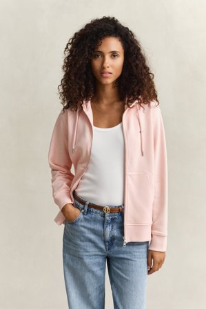 GANT Damen Sweatjacke (XXL) Rosa