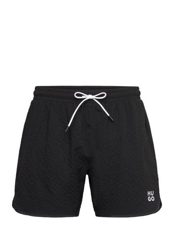 HUGO Chaffle Swimtrunk - Black - XL