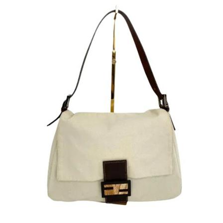 Fendi Vintage - Vintage Väskor - Vit - Dam - Storlek: One Size, Dam, Storlek: ONE SIZE