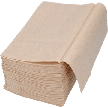 Dispenserserviett 32x33cm brun