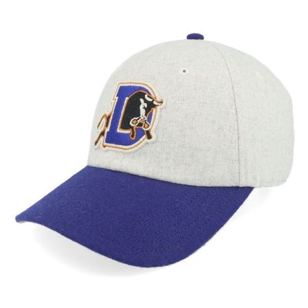 American Needle - Grå unconstructed Keps - Durham Bulls Archive Legend Ivory Royal Dad Cap @ Hatstore