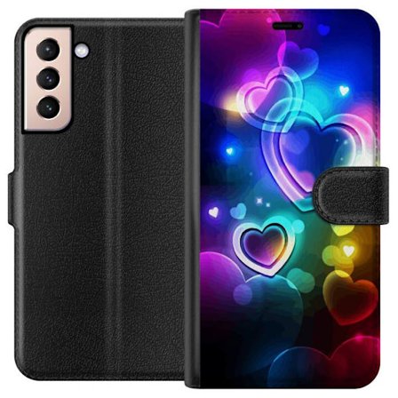 Kompatibelt Plånboksfodral till Samsung Samsung Galaxy S21 NeonÄlskling