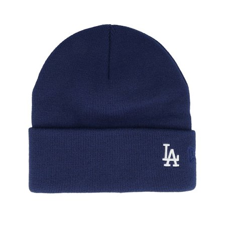 New Era - MLB - Blue - cuff - Beanie - "Los Angeles Dodgers Mini Logo Dark Blue Cuff " - Hatstore