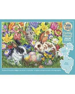 Puslespill Påskeharer 350 biter - Cobble Hill