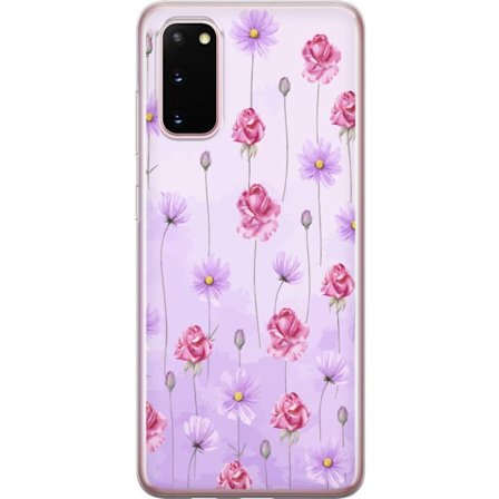 Yhteensopiva Puhelinkuori Samsung Galaxy S20 Petal Reverie Lilac Mist