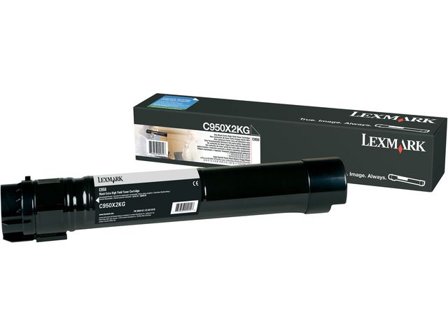 Lexmark Toner C950X2KG svart - Lyreco - Toner och bläck > Tonerkassetter > Toner Lexmark