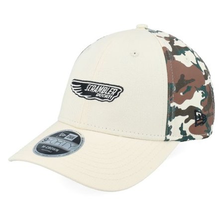 New Era - Motor Beige adjustable Keps - Ducati Scrambler 9FORTY M-Crown Stone/Camo Adjustable @ Hatstore