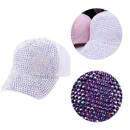 Cap Värikäs tekojalokivi Diamond Snapback cap Kevät kesähattu