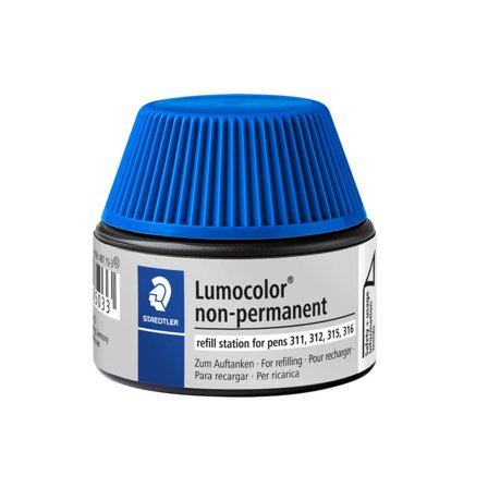 Staedtler Tankstelle Lumocolor 48715-3 blau