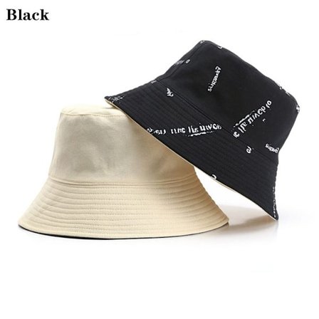 Fisherman Hat Bucket Hat SVART