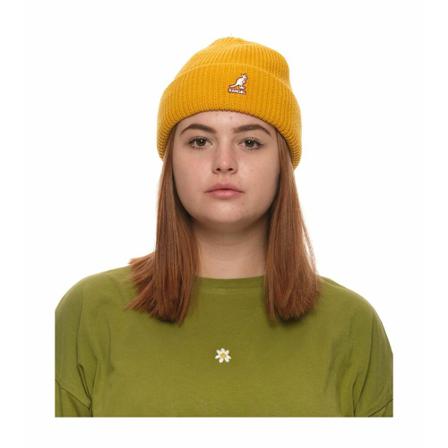 Kangol Beanies Gul, Dame Accessories, Størrelse: ONE Size