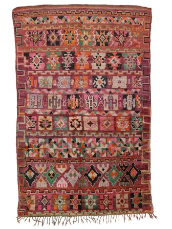 Berber Moroccan - Mid Atlas Vintage 188X290 Villa, Marokko