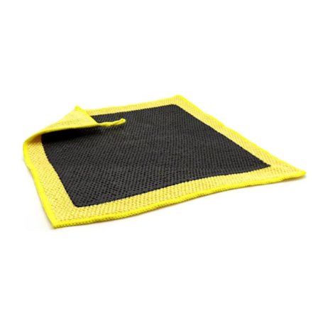 Bilpleie Rengjøringsklut Mud Strip Mikrofiberklut Håndkle, Gul