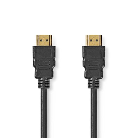 Ultra High Speed ​​HDMI kabel | HDMI Kontakt | HDMI Kontakt | 8K@60Hz | 48 Gbps | 1.00 m | Rund | 6.0 mm | Svart | Låda