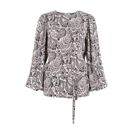 Anna Van Toor Blouse , Zwart , Dames , Maat: S
