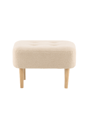 Venture Home Salina Puff Sittpuffar Vit