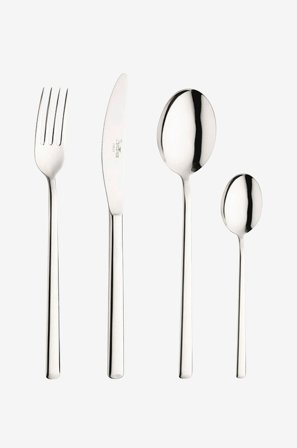 Pintinox - Bestickset 24 delar Synthesis - Silver - Bestick - Från Homeroom