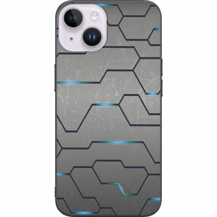 Apple Iphone 14 Svart Skal Mönster